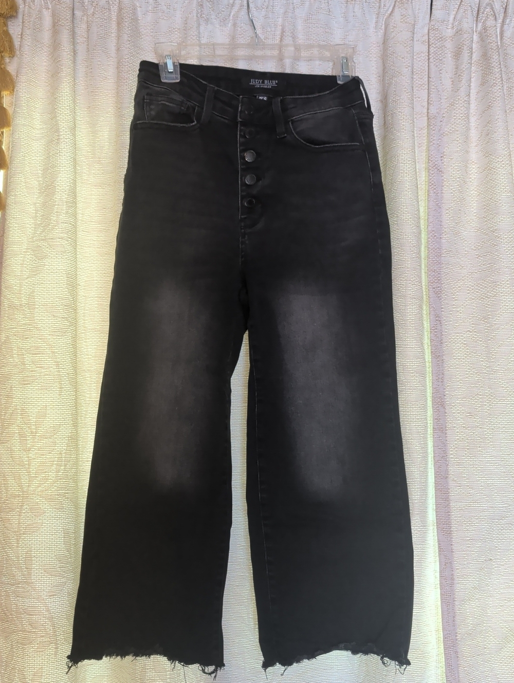 Judy Blue Black Denim Jeans with Subtle Fading